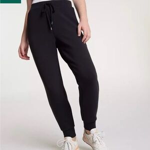 CALIA Women's Black Scuba Joggers